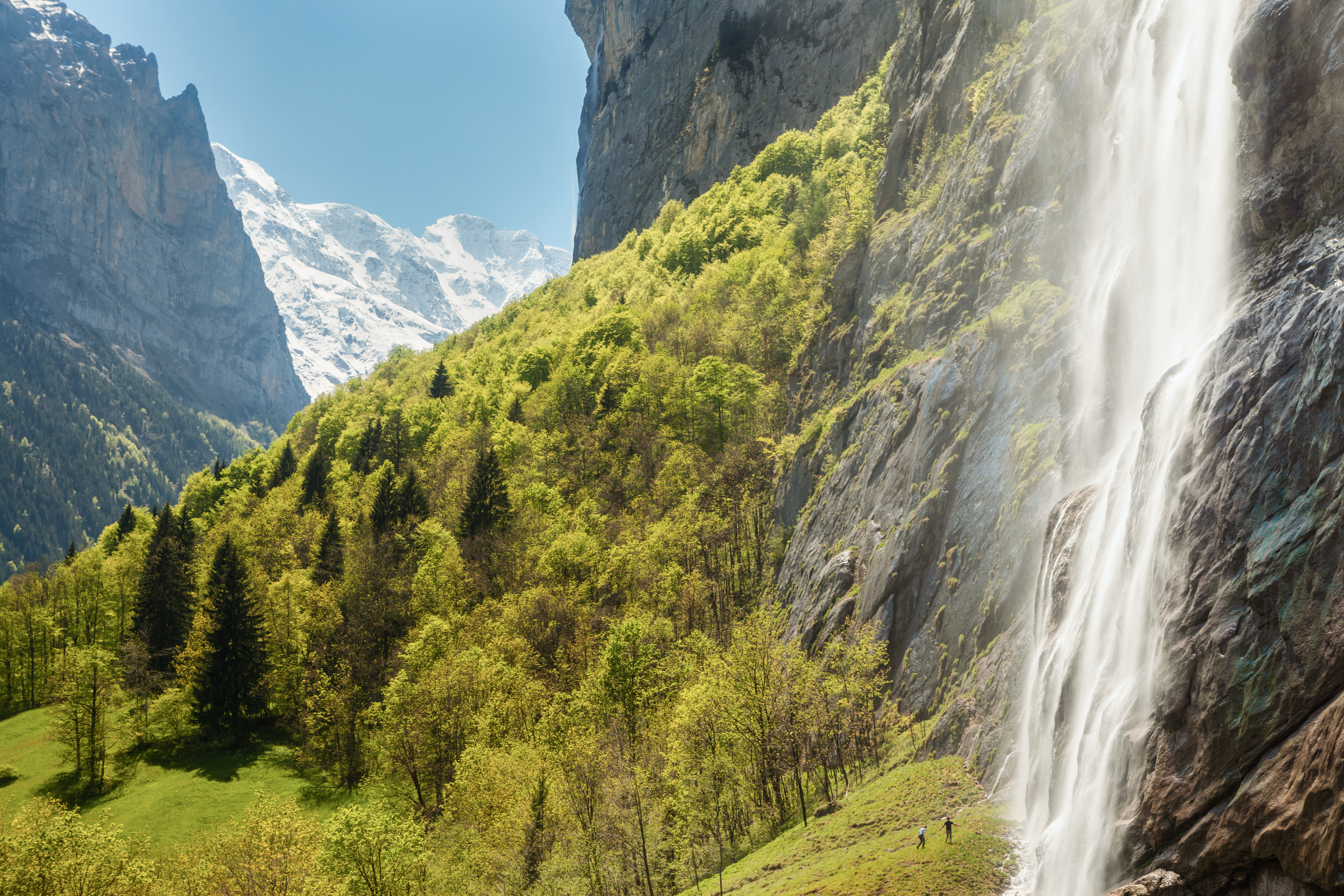 Themenwege des UNESCO Welterbes in Lauterbrunnen Schweiz